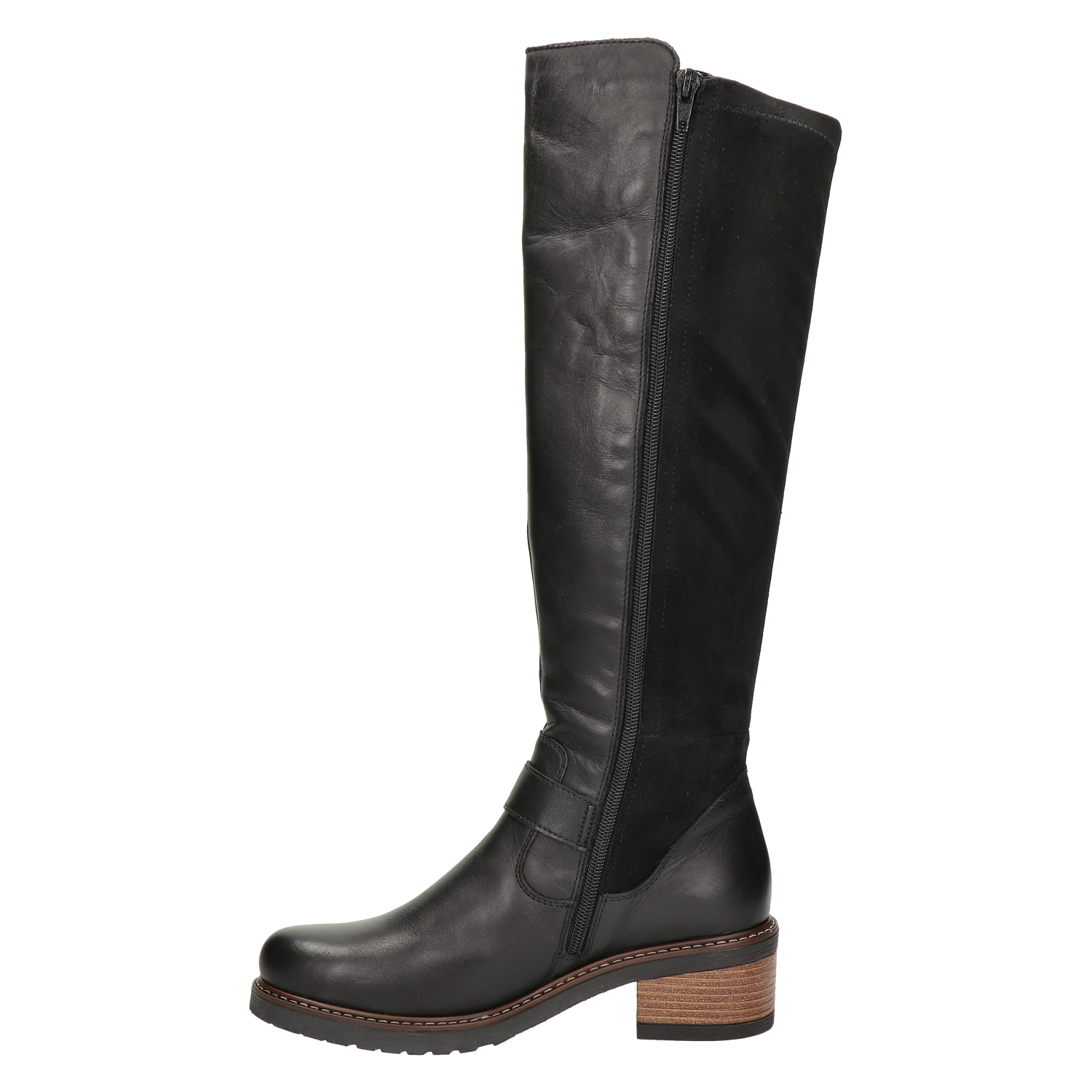 Remonte dames laars Remonte Zwart