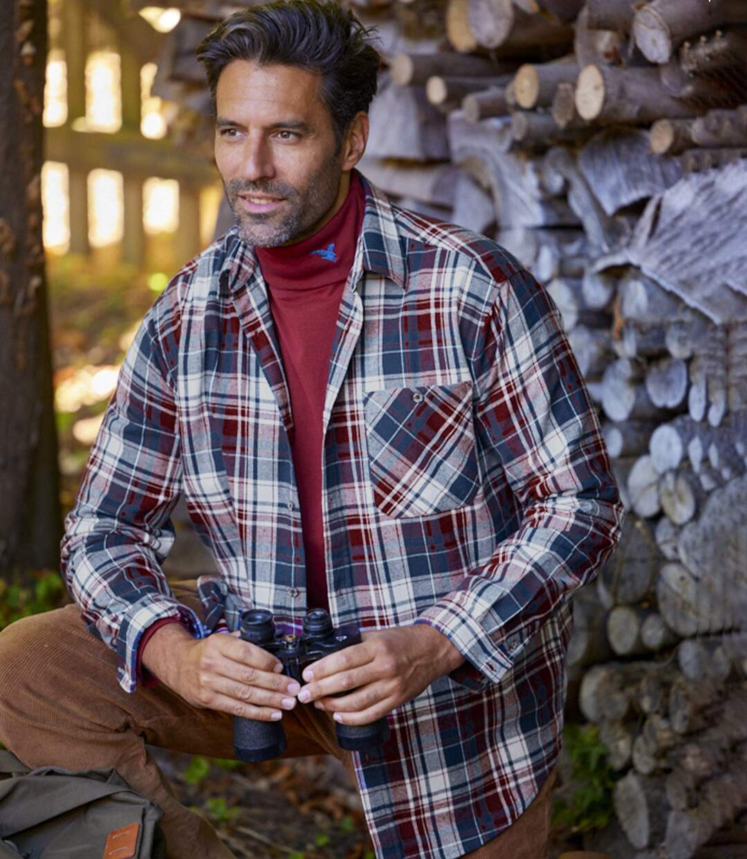 Chemise Flanelle Carreaux Laurentides