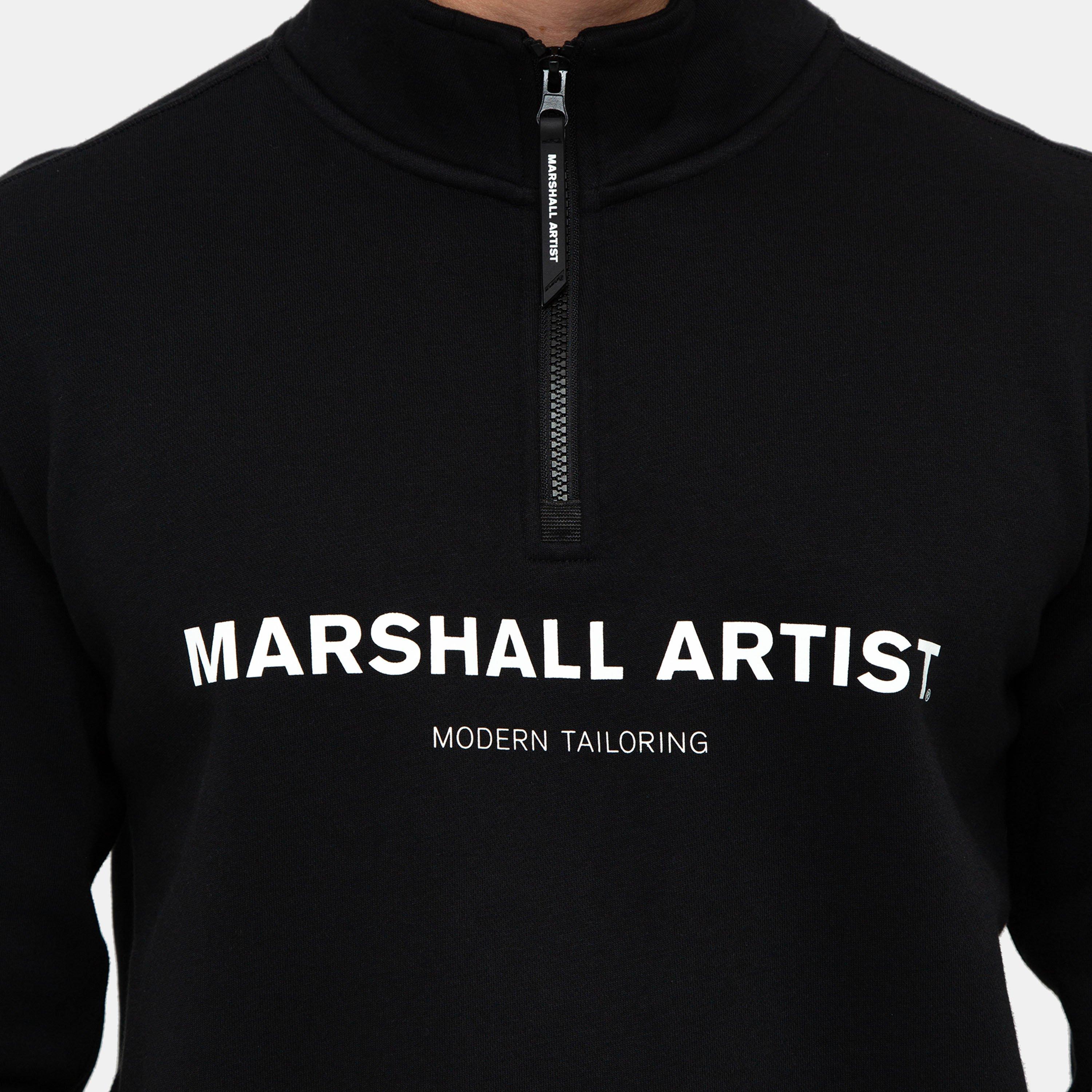 Marshall Artist StampaquarterZip Sweatshirt