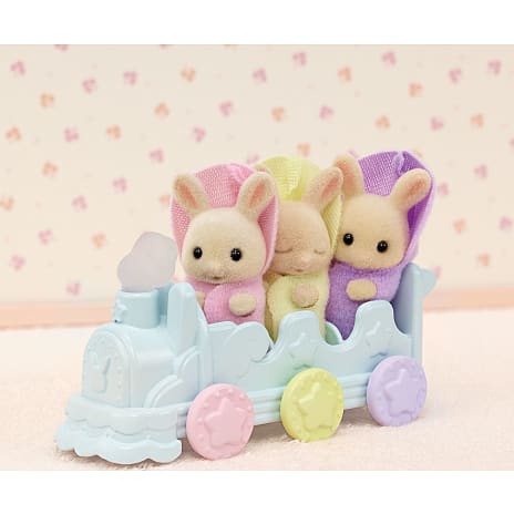 Sylvanian Families trillingernes badesæt
