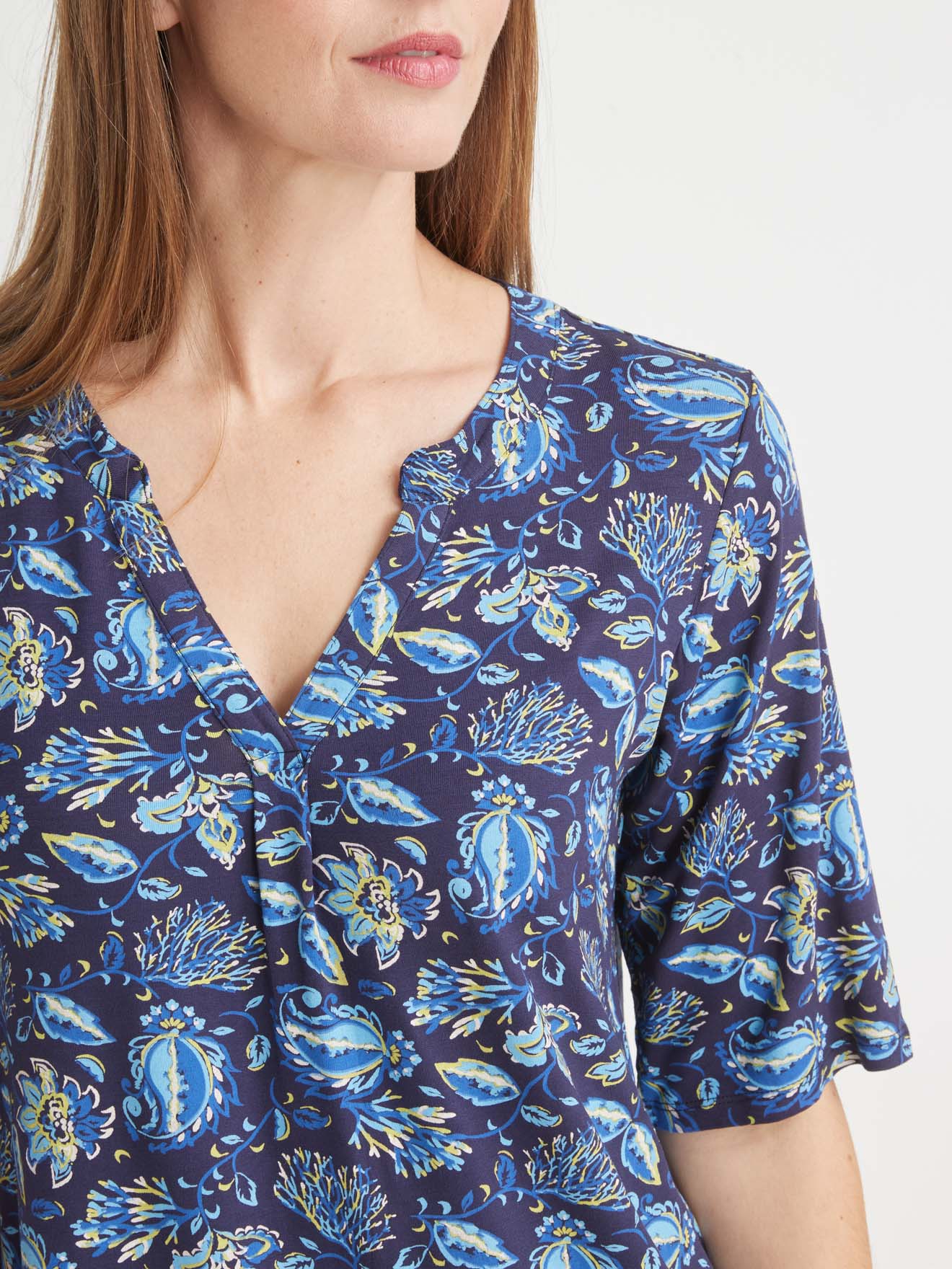 Tee-shirt tunique maille extensible