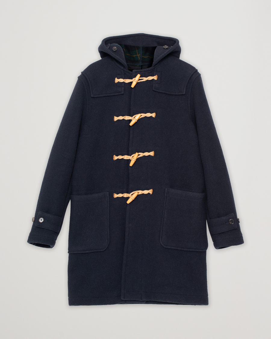 Polo Ralph Lauren Wool Doublefaced Duffle Coat Navy XS
