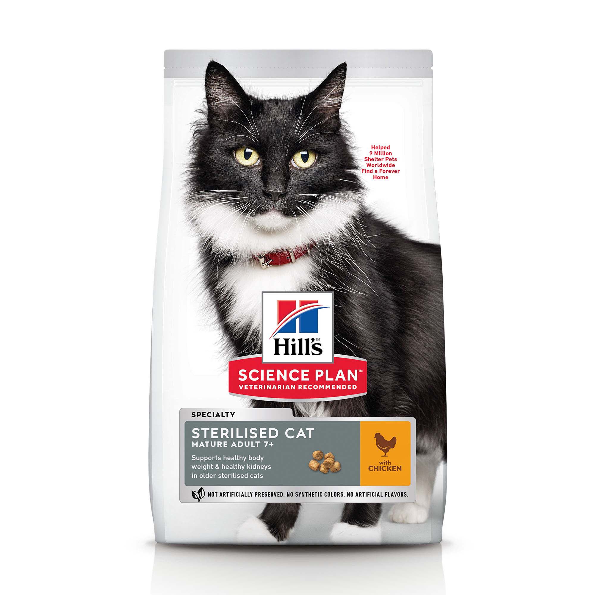Hill's Science Plan Senior Sterilised - Kattenvoer - 1.5 Kilogram - kip