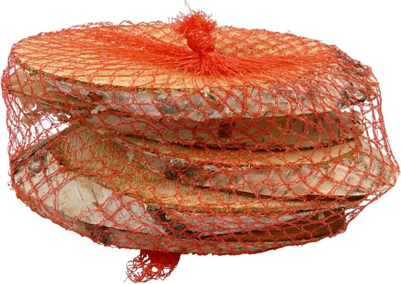 Houten Boomschijf Langwerpig - Berkenhout - Ovaal - Natuurlijke Schors