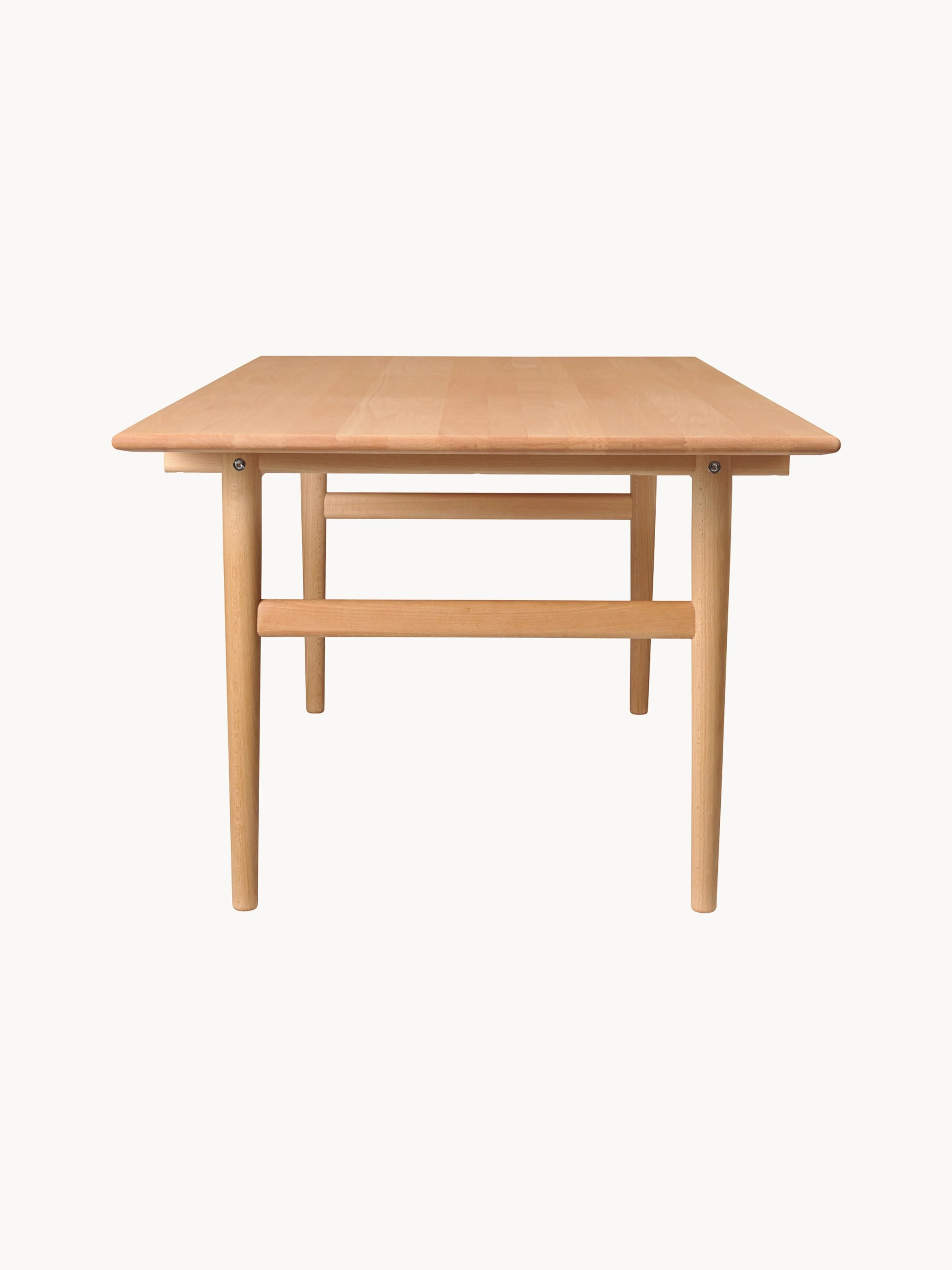 Eettafel CH327 van beukenhout, in verschillende formaten