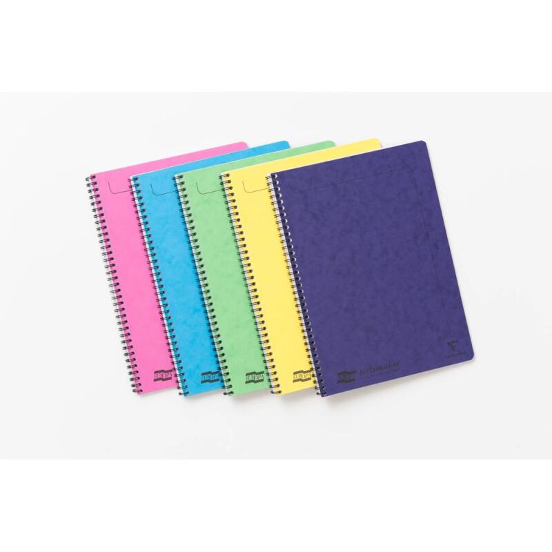 Notemaker Europa cahier reliure intégrale A4 120 pages détachables ligné