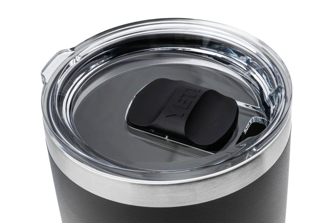 Yeti Rambler Tumbler Cup 30oz Mag Slider Lid, Black, thermosbeker met deksel, 887 ml