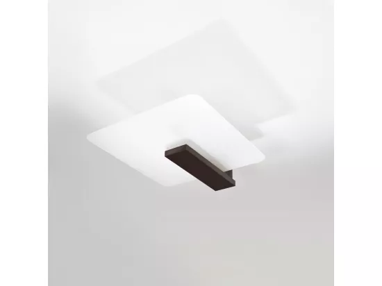 Sollux Lappo Plafonnier Flush Wengé