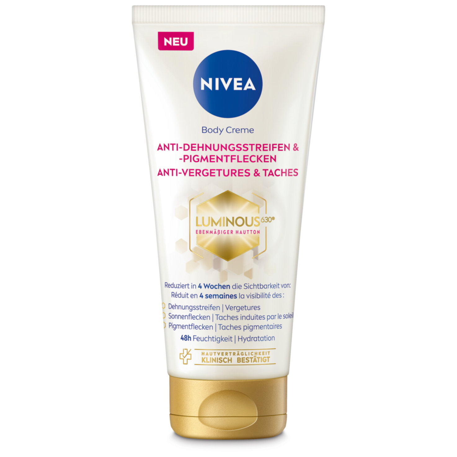 Nivea Luminous Body Creme Anti-Dehnungsstreifen & -Pigmentflecken
