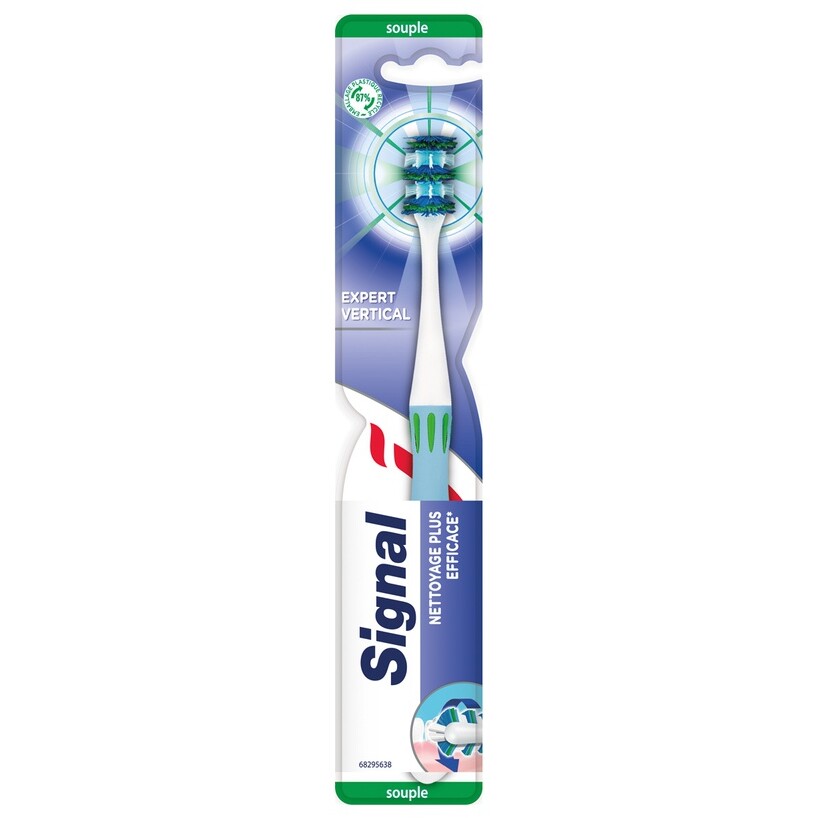 Brosses à dents - Expert Vertical - Souple - 3 unités