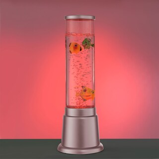 LED-Wassersäule Ava 12,5x36 cm Alu