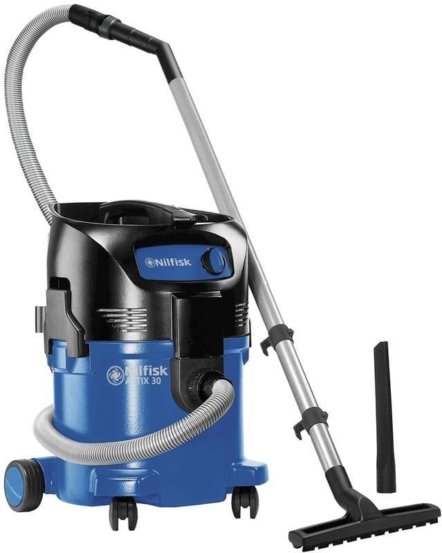 Nilfisk - Attix 30-01 - Stofzuiger - Blauw - Met Zak - Voor Nat en Droog Zuigen