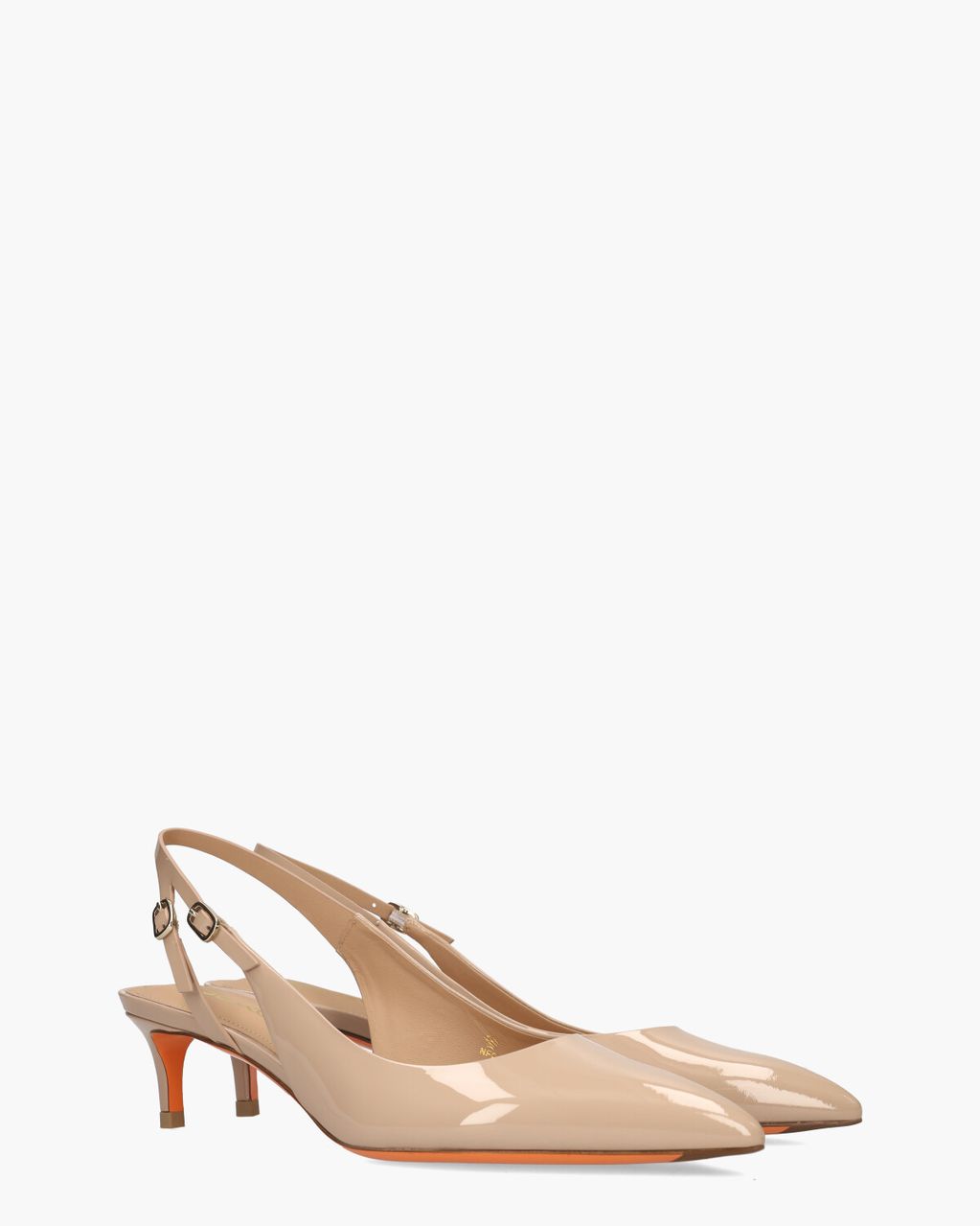 Santoni 71407 Lichtroze Dames Slingbackpumps