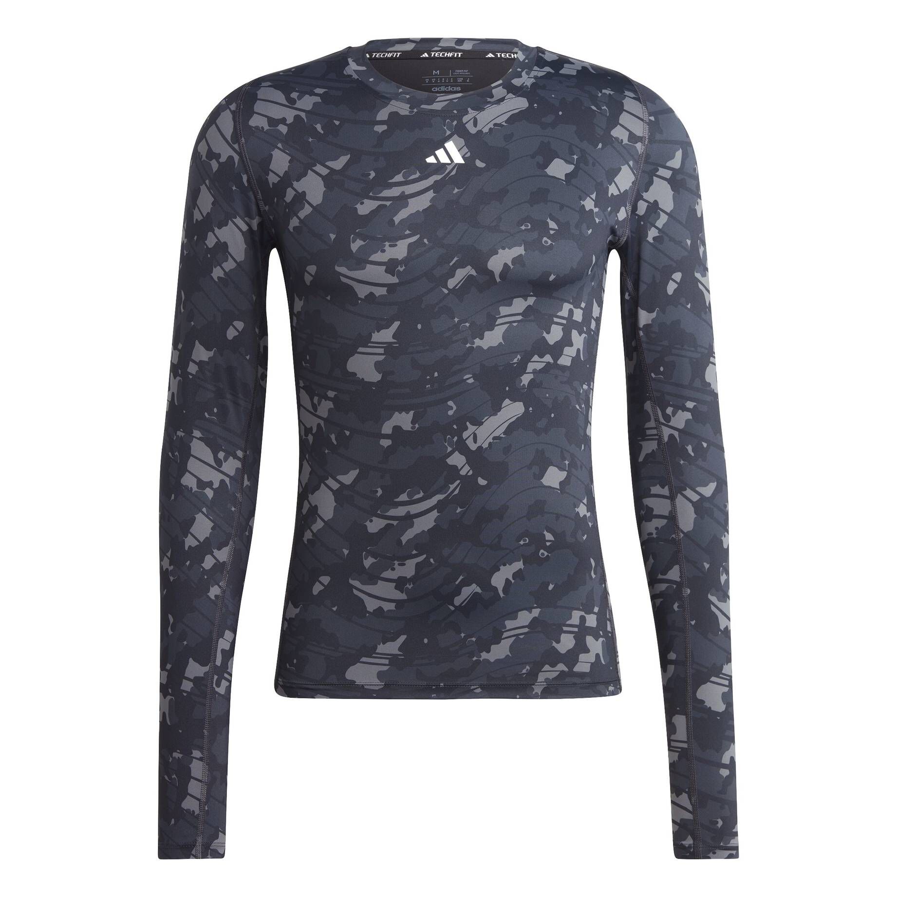 adidas Performance| Herren Trainingsshirt TECHFIT Langarm