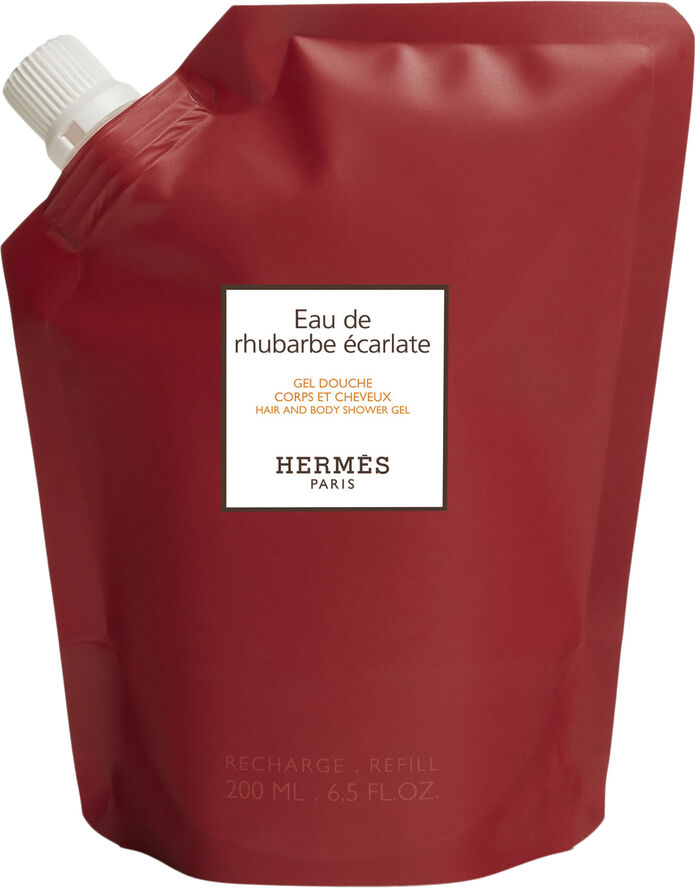 HERMÈS Eau de rhubarbe écarlate Hair body Shower Gel Refill 200 ml