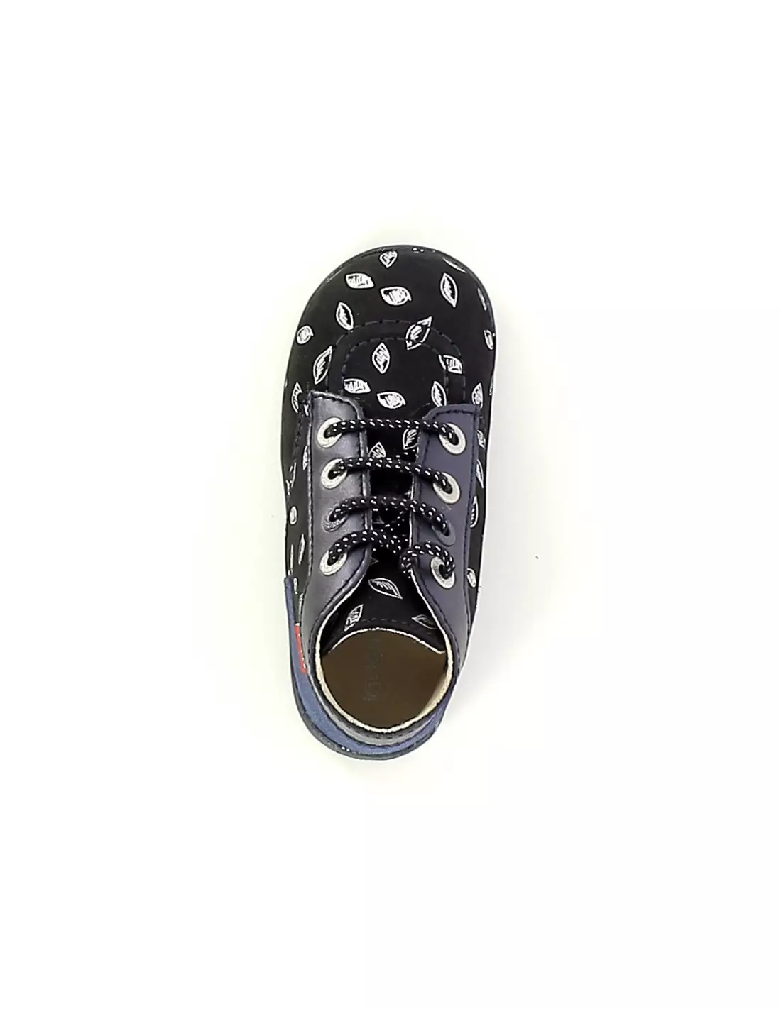 KICKERS BONBON - Bottes Marineimprimee