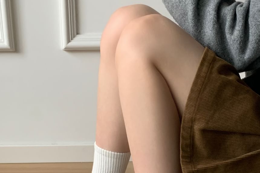 DURAC - Loafers met imitatieleren plateauzool en gesp