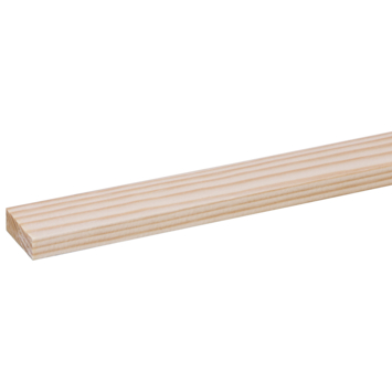 Schaaflat grenen 9x27 mm, lengte 270 cm