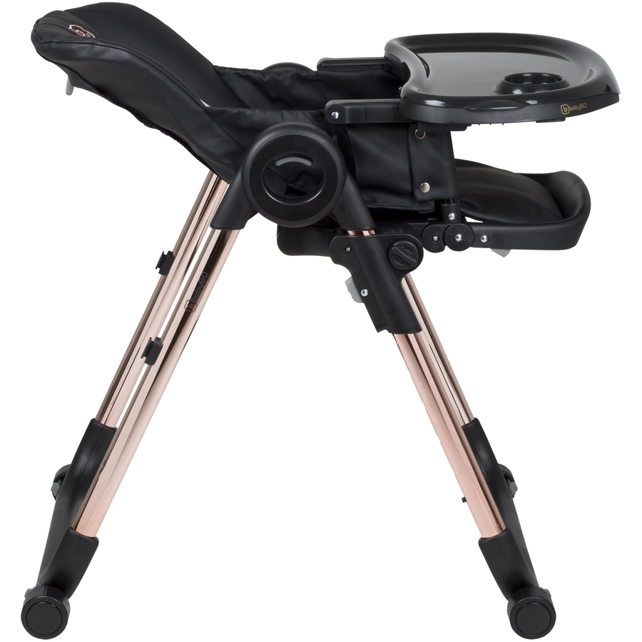 babyGO Hochstuhl Divan Black-Gold