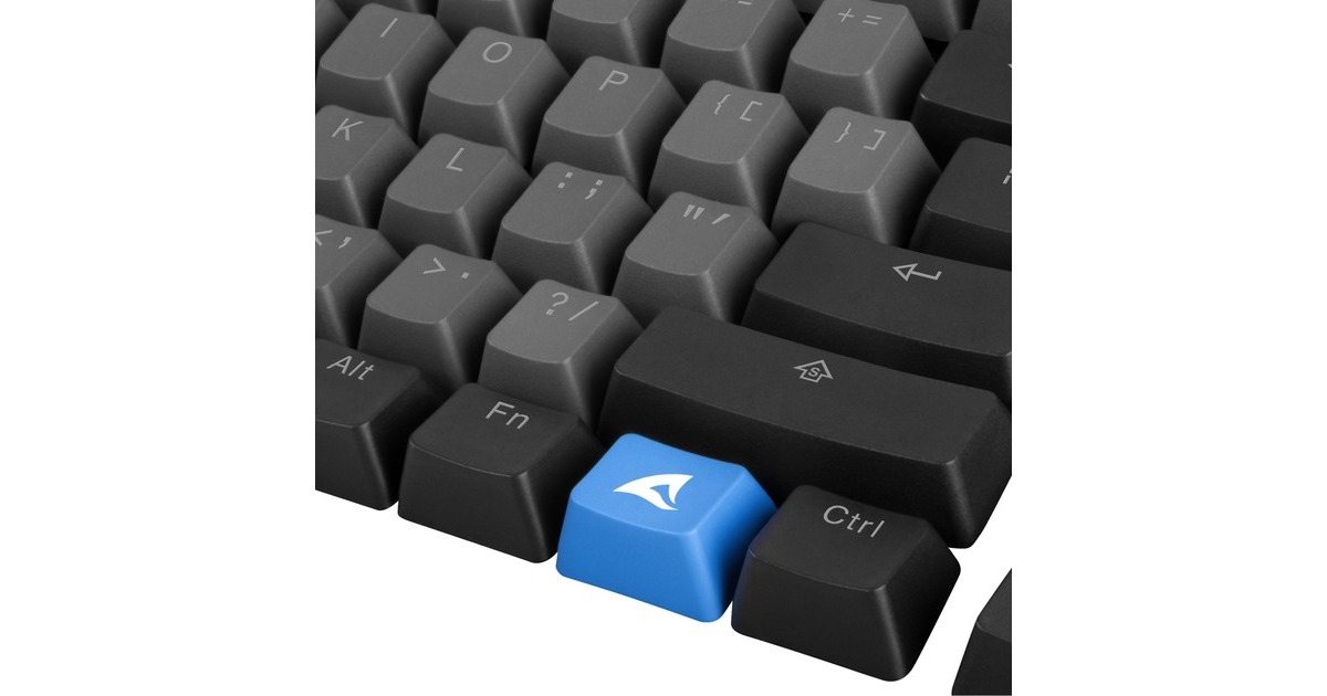 SharkoonSKILLER SAC20 keycaps  (Zwart, 114 stuks, ANSI Lay-out (US))