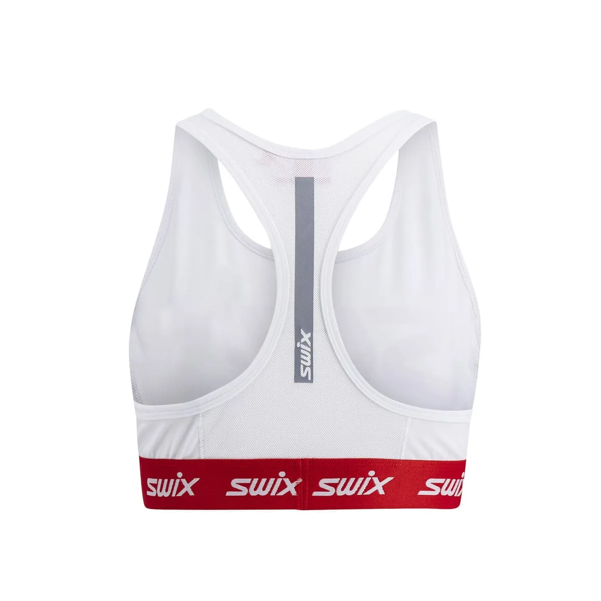 Swix Women's Roadline Bra Bright White/Fiery Red