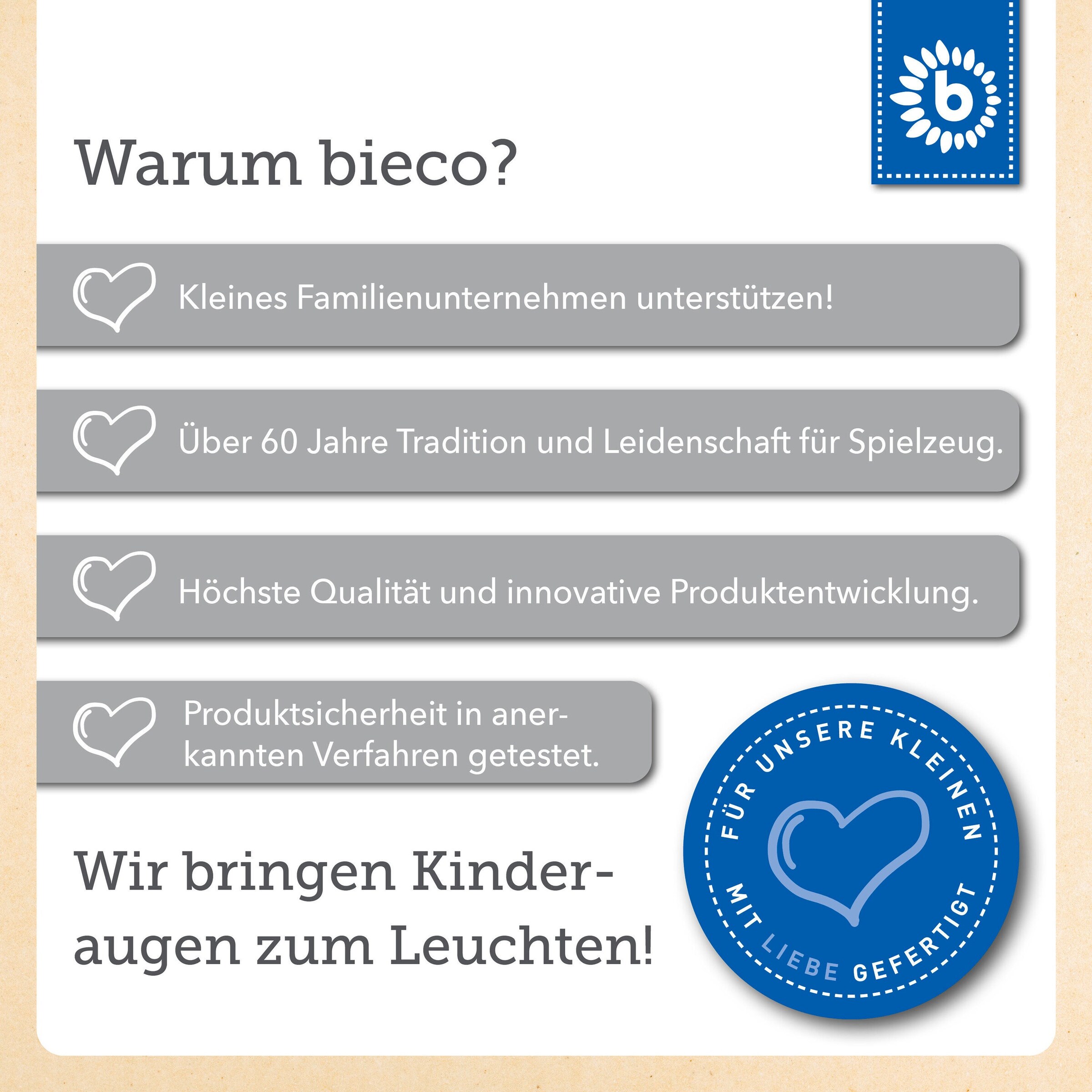 Bieco Kinderstuhl bis 80 kg belastbar Blau