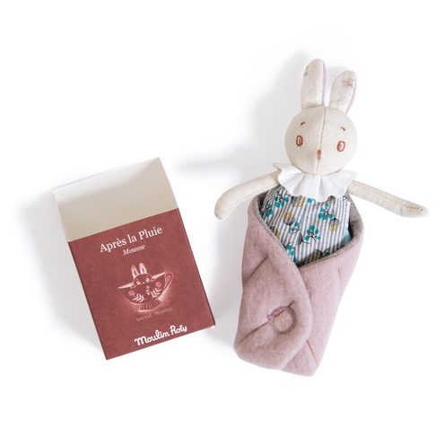 Petit lapin Mousse Après la pluie - MOULIN ROTY