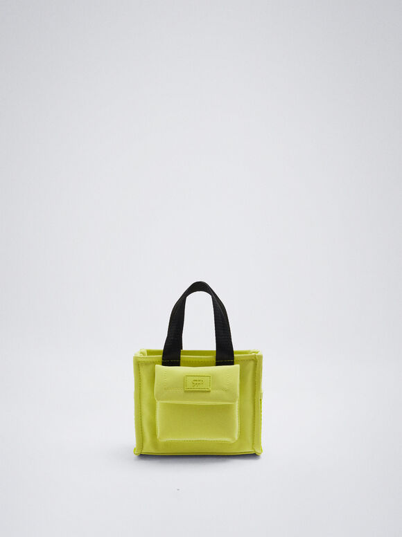Bolsa transversal para uso diário - Amarela