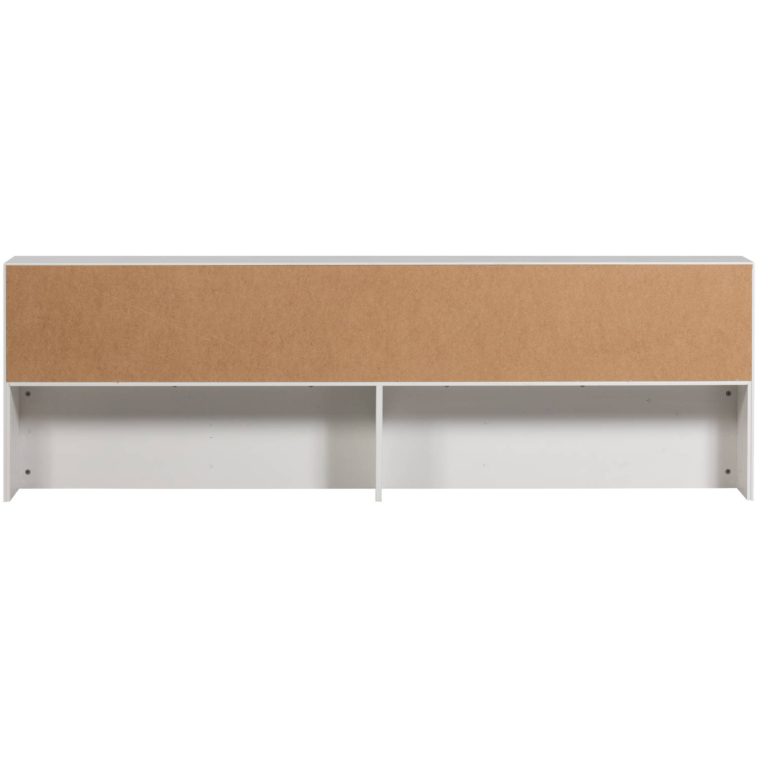 WOOOD Carter Bed - Grenenhout - Wit - 90x200