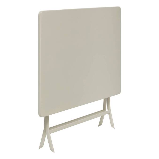 Table de jardin pliante rectangulaire GREENSBORO Argile