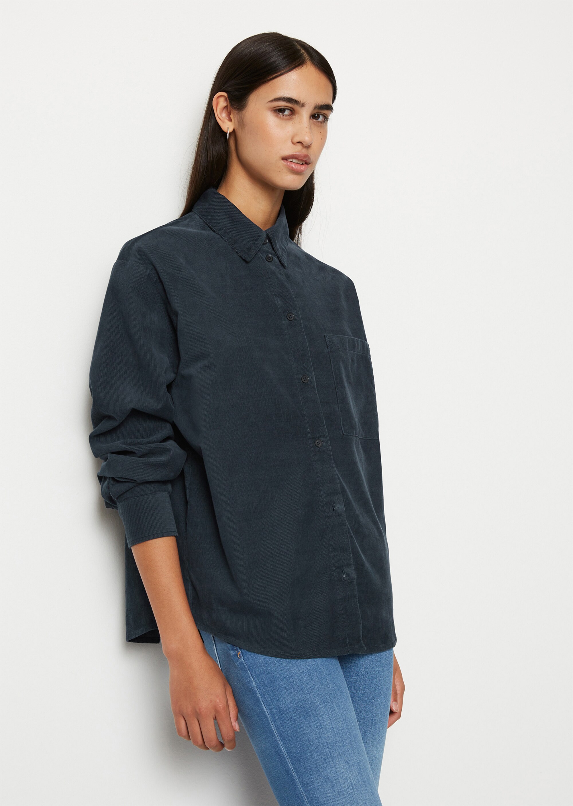 Babycord-Bluse regularaus Organic Cotton