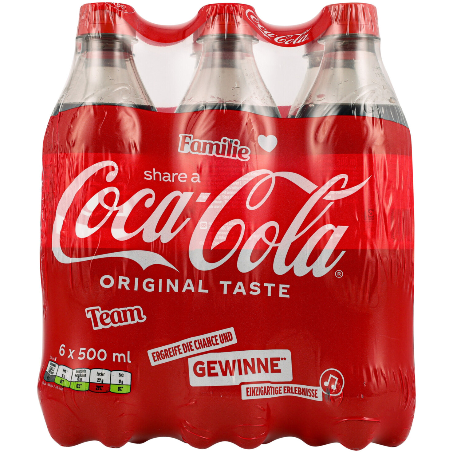 Coca-Cola 6x50cl -300cl