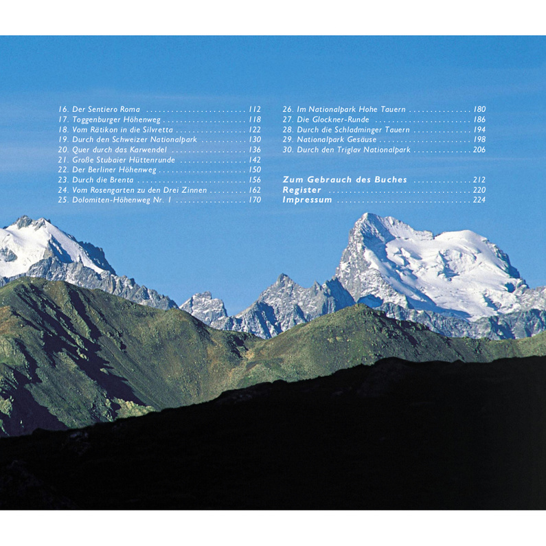 Rother Traumtreks Alpen