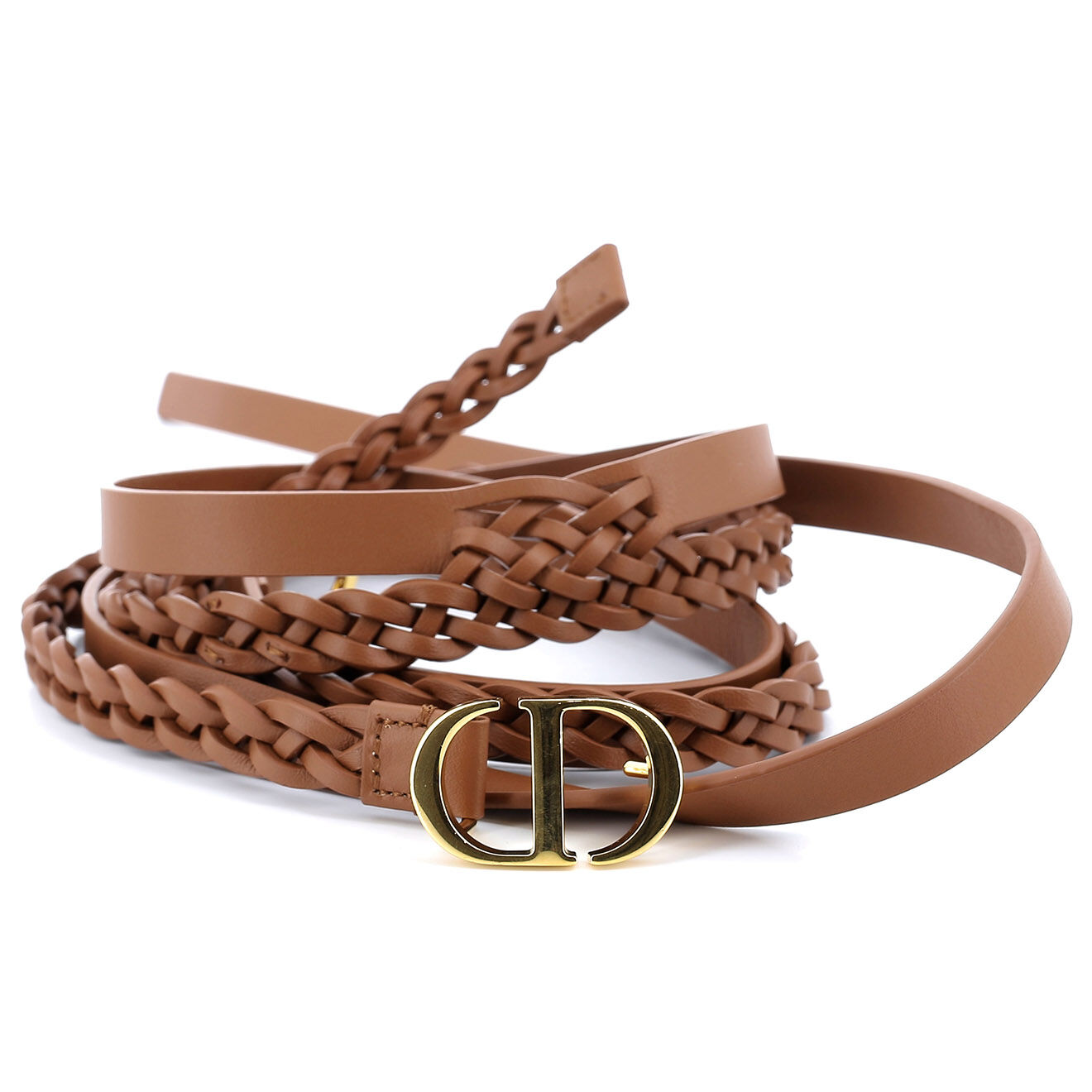 Dior Ceinture en Cuir marron Etat: Parfait état - Largeur 1.5 cm