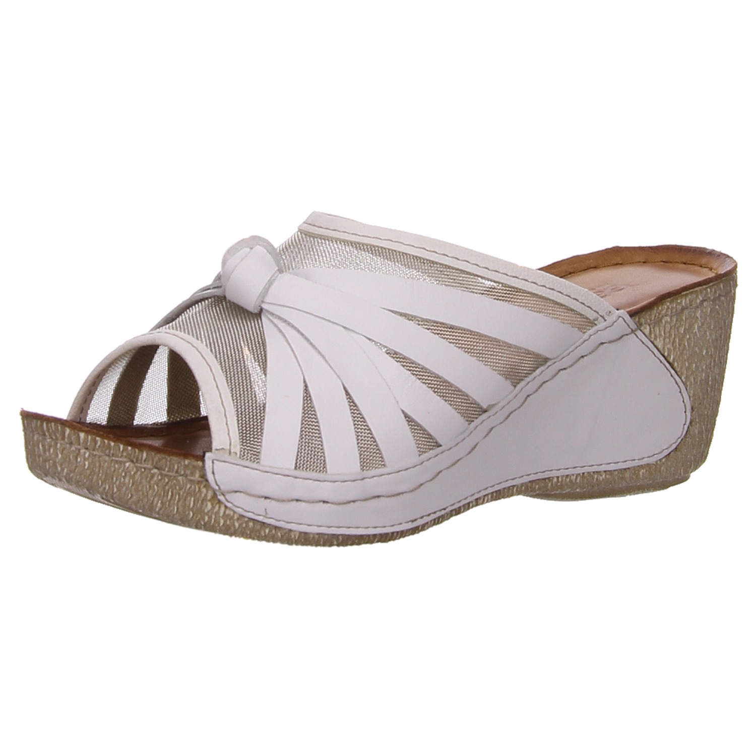 Gemini Pantolette weiß weiss/weiss kombi