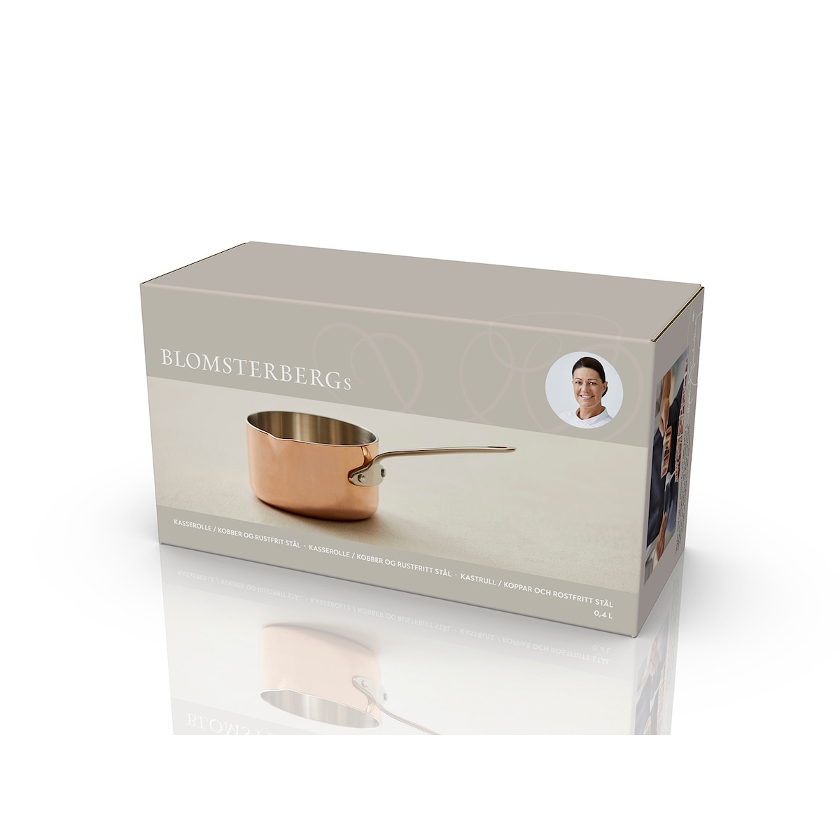 Blomsterbergs Mini saucepan 0.4 litre Copper