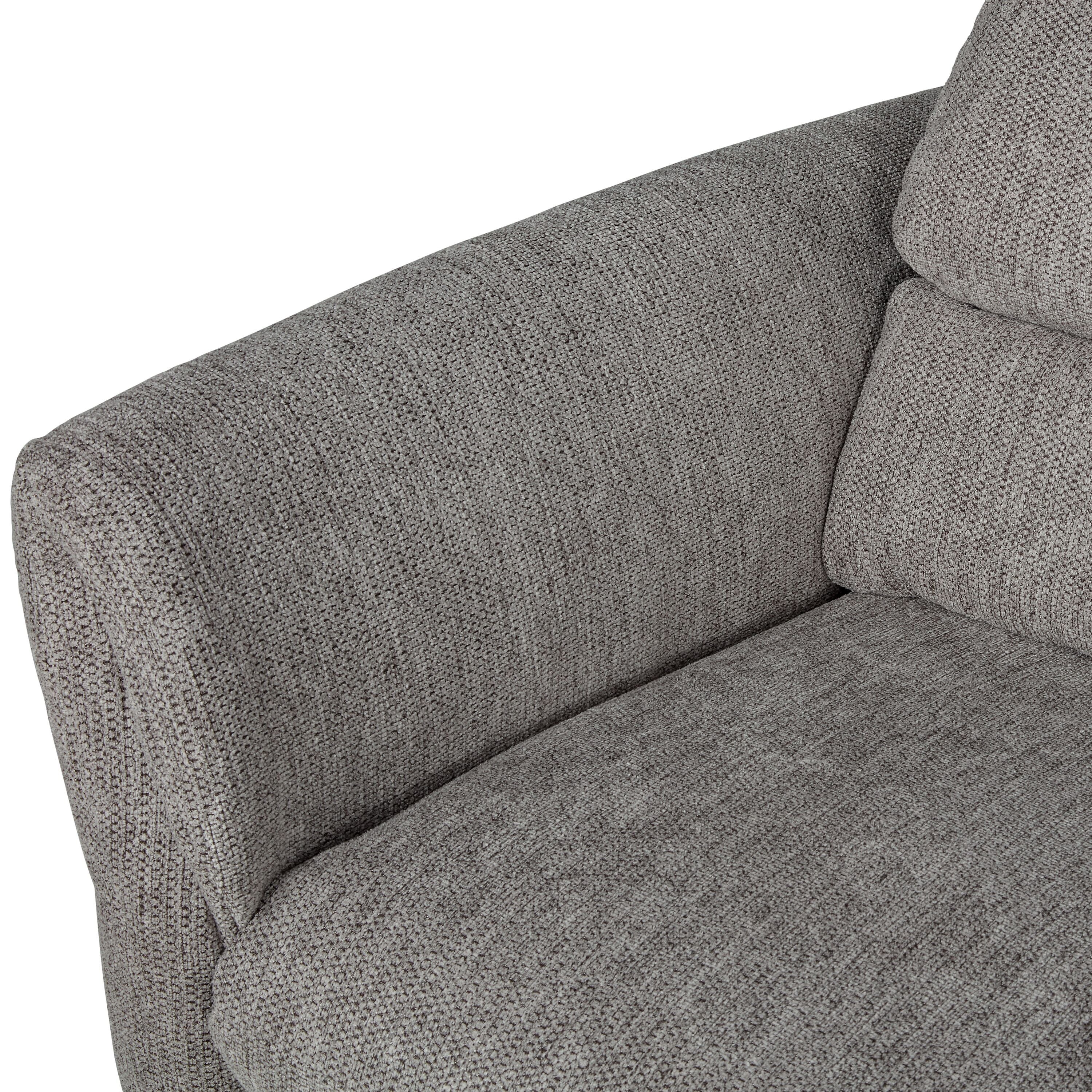 SEBO Ecksofa - Mittelgrau / B: 284.0 cm x T: 161.0 cm x H: 84.0 cm