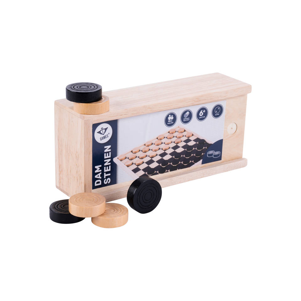 Longfield Games damstenen - hout