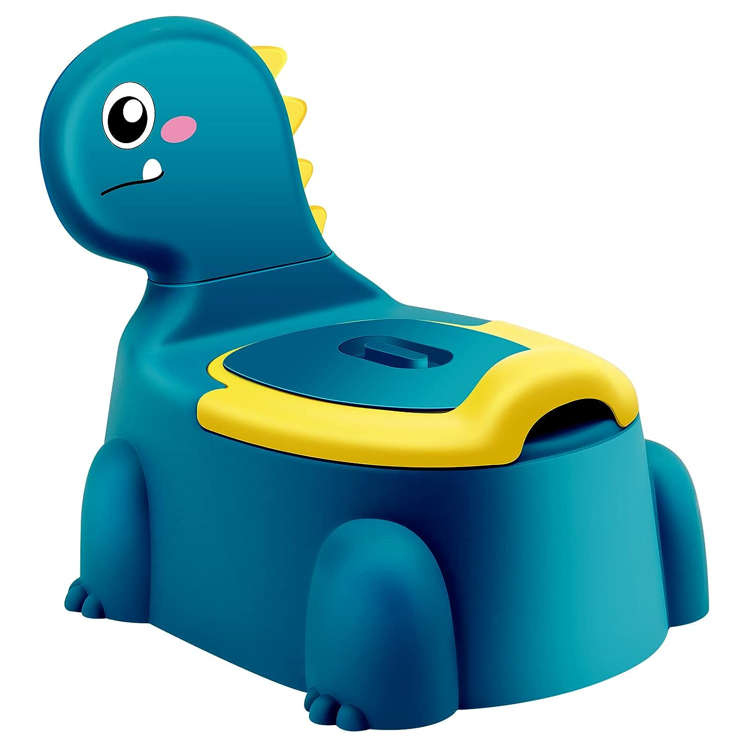 (32x29cm) Kinder Töpfchen Baby Toilette Topfstuhl WC mit Deckel - Dinosaurier
