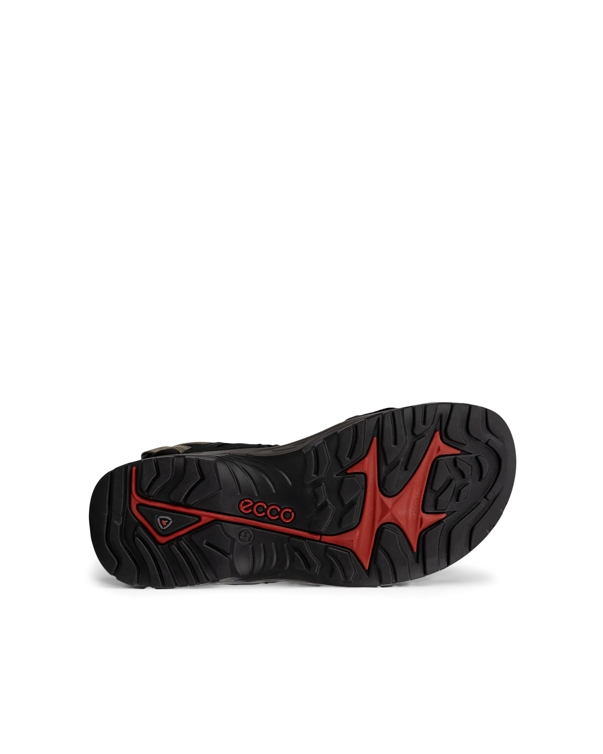 ECCO OFFROAD Herren Trekkingsandale aus Nubukleder Schwarz