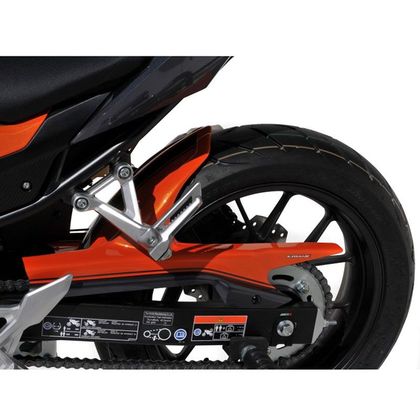 Garde boue Ermax Arrière Honda CB F 500 2016 - Orange / Gris