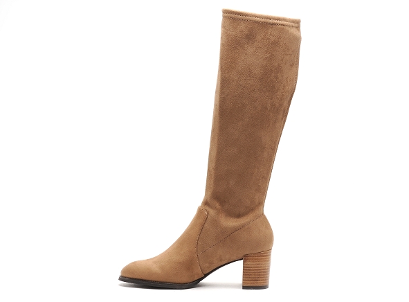 Fugitive bottes talons femme gigue marron