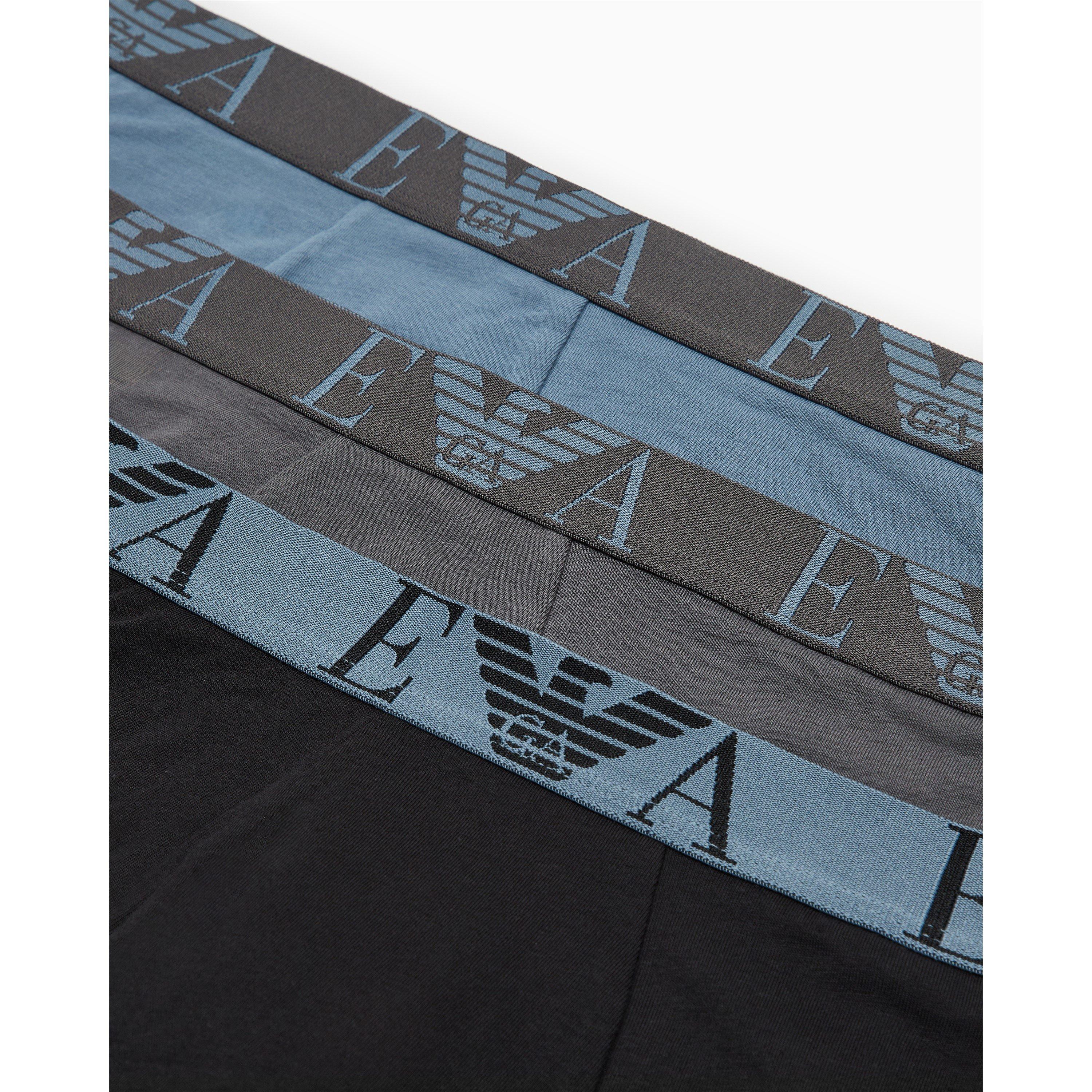 Emporio Armani 3 Pack Logo Trunks
