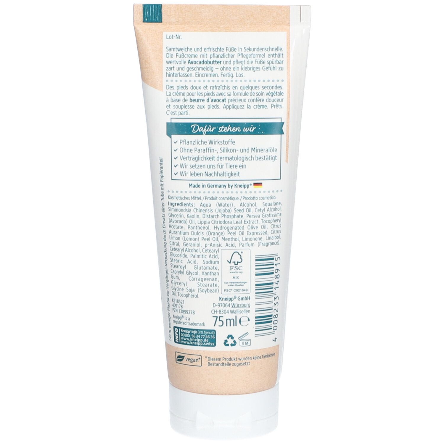 Kneipp® Sekunden-Fußcreme