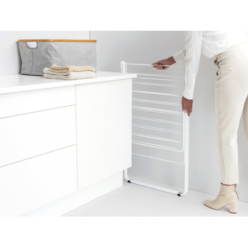 Brabantia HangOn Droogrek - 20 m - Inklapbaar wasrek - White
