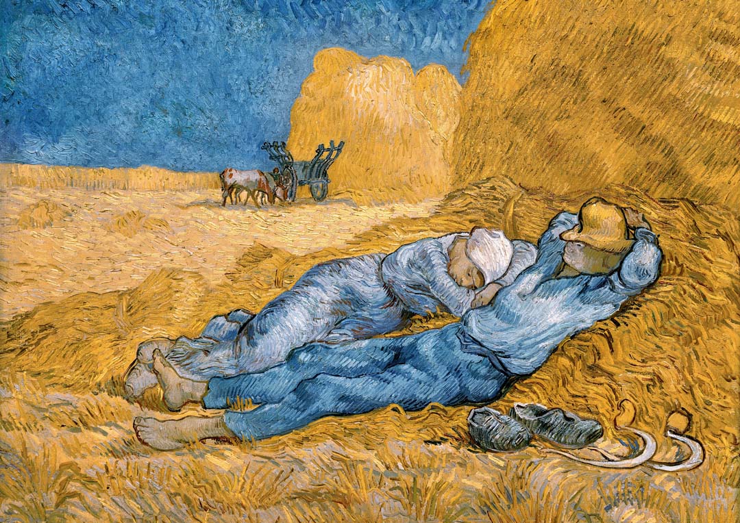 Die Siesta von Van Gogh