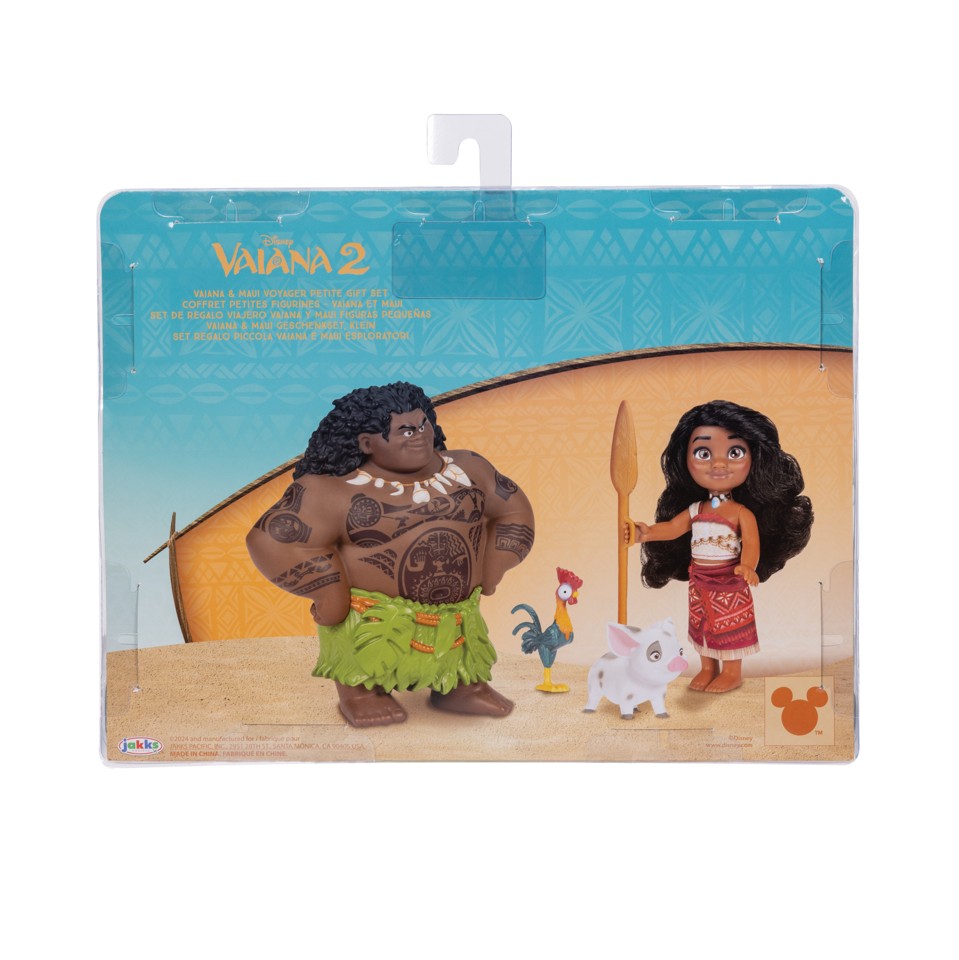 Disney Vaiana - Maui & Vaiana Petite gavesæt 15 cm.