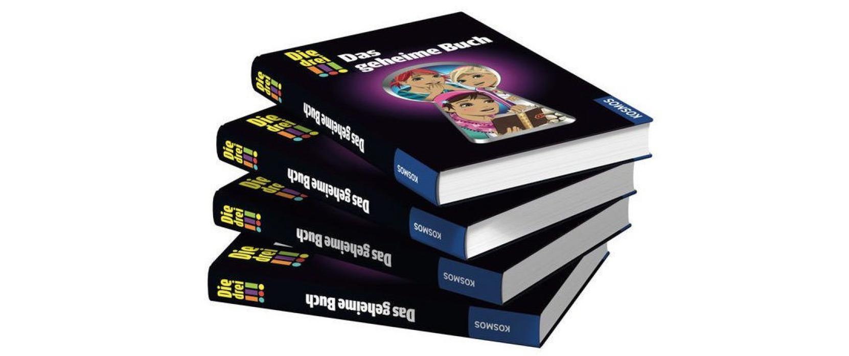 Abenteuerbuch Die drei !!! - Das geheime BuchLaminierter Pappband, Sonderausgabe