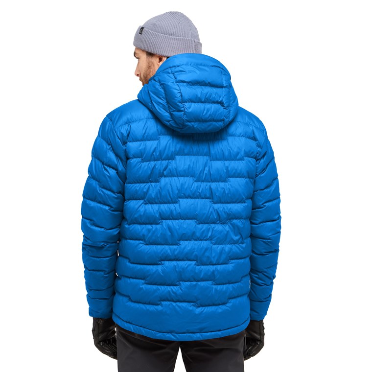 Haglöfs Roc Flash Down Hoodmen Electric Blue
