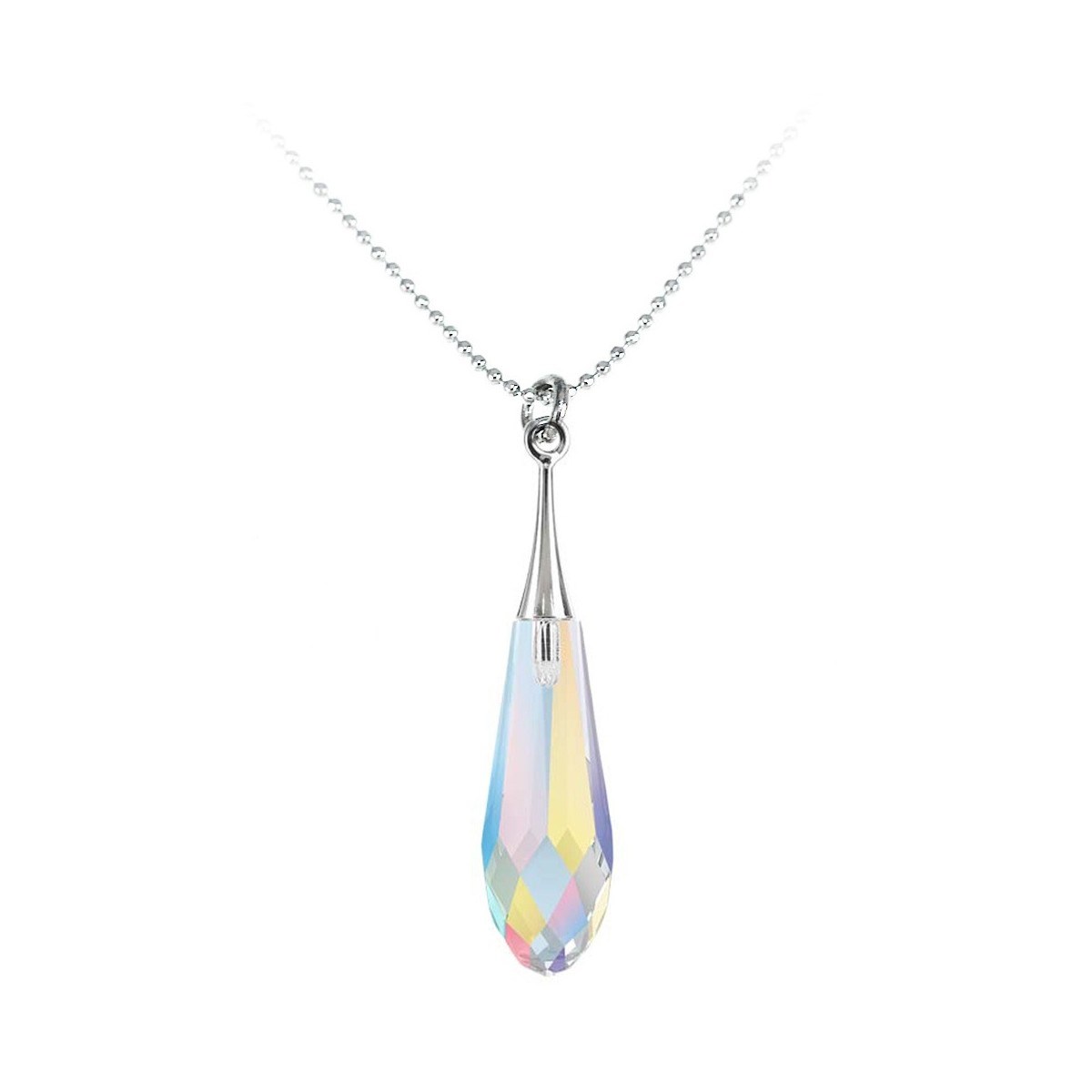 Collier goutte SC Crystal orné de Cristaux scintillants